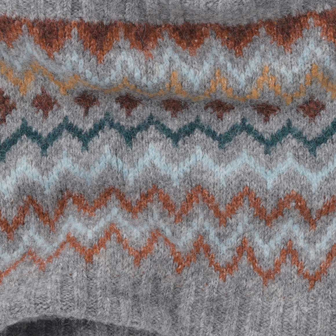 Jungen Stricksnood mit Norwegermuster