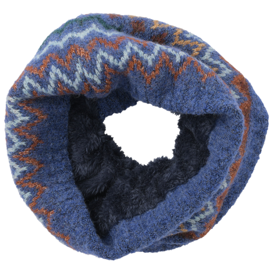 Jungen Stricksnood mit Norwegermuster