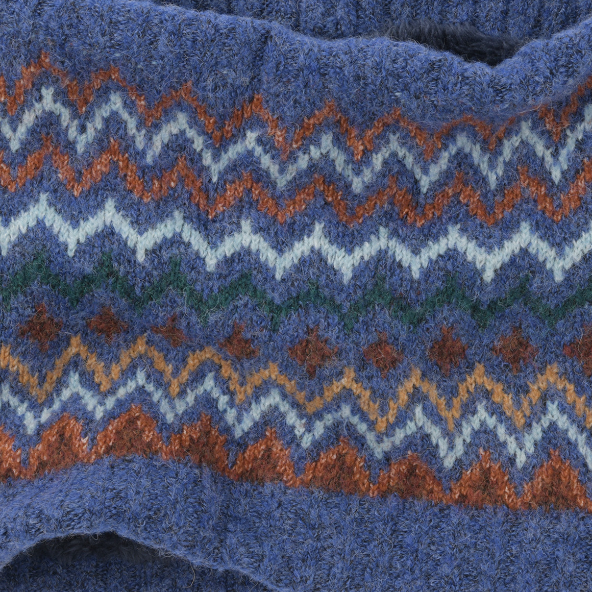 Jungen Stricksnood mit Norwegermuster