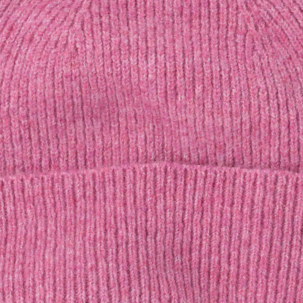 Damen Strickmütze mit Umschlag