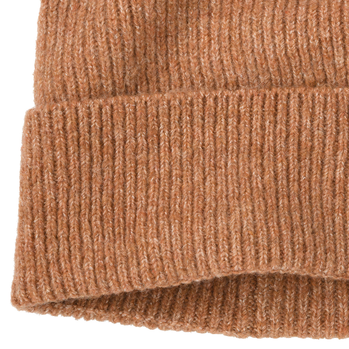 Damen Strickmütze mit Umschlag