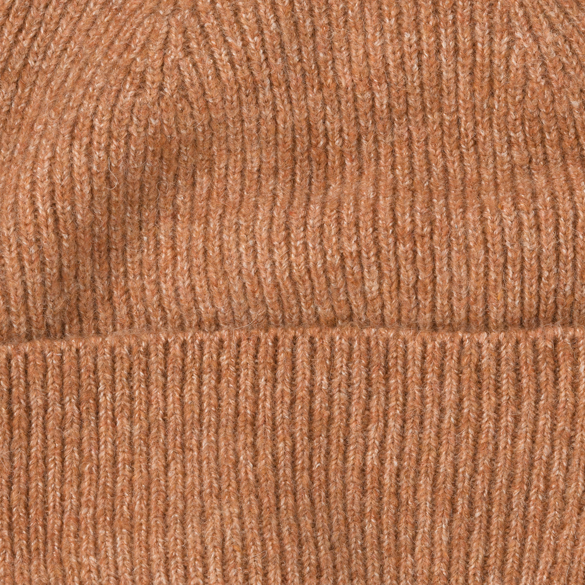 Damen Strickmütze mit Umschlag