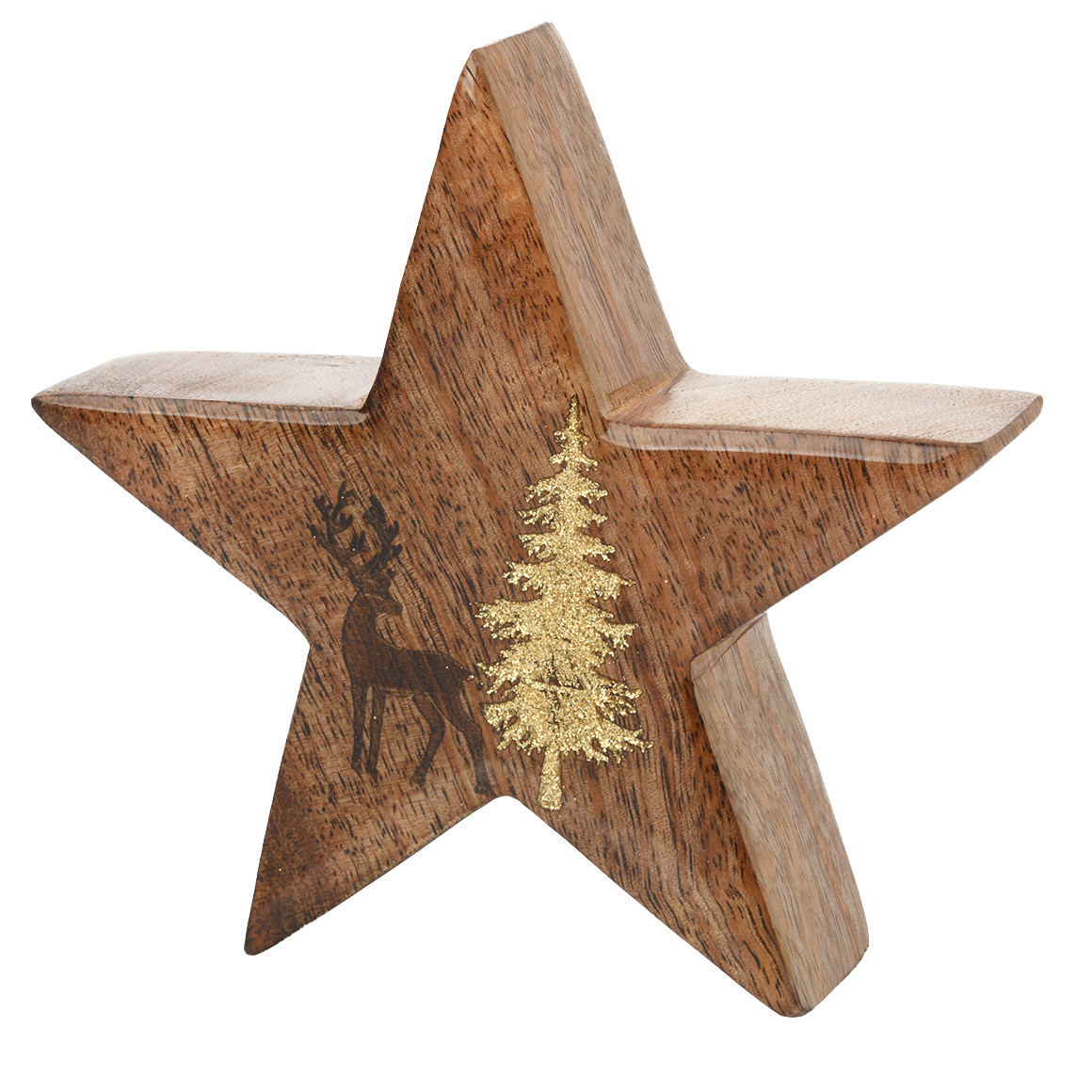 Deko-Stern aus Holz