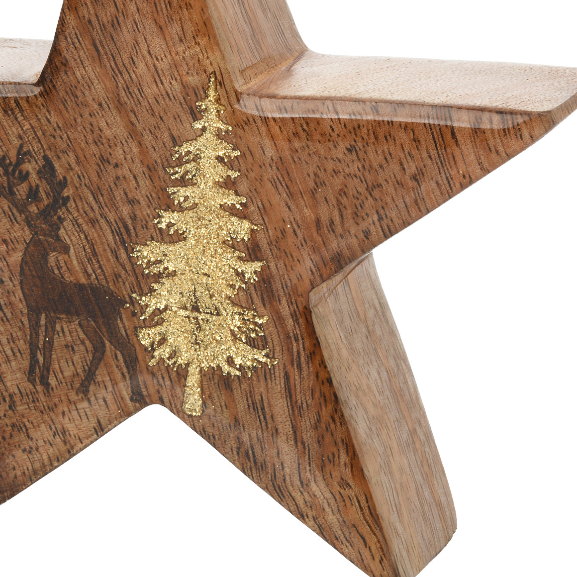 Deko-Stern aus Holz