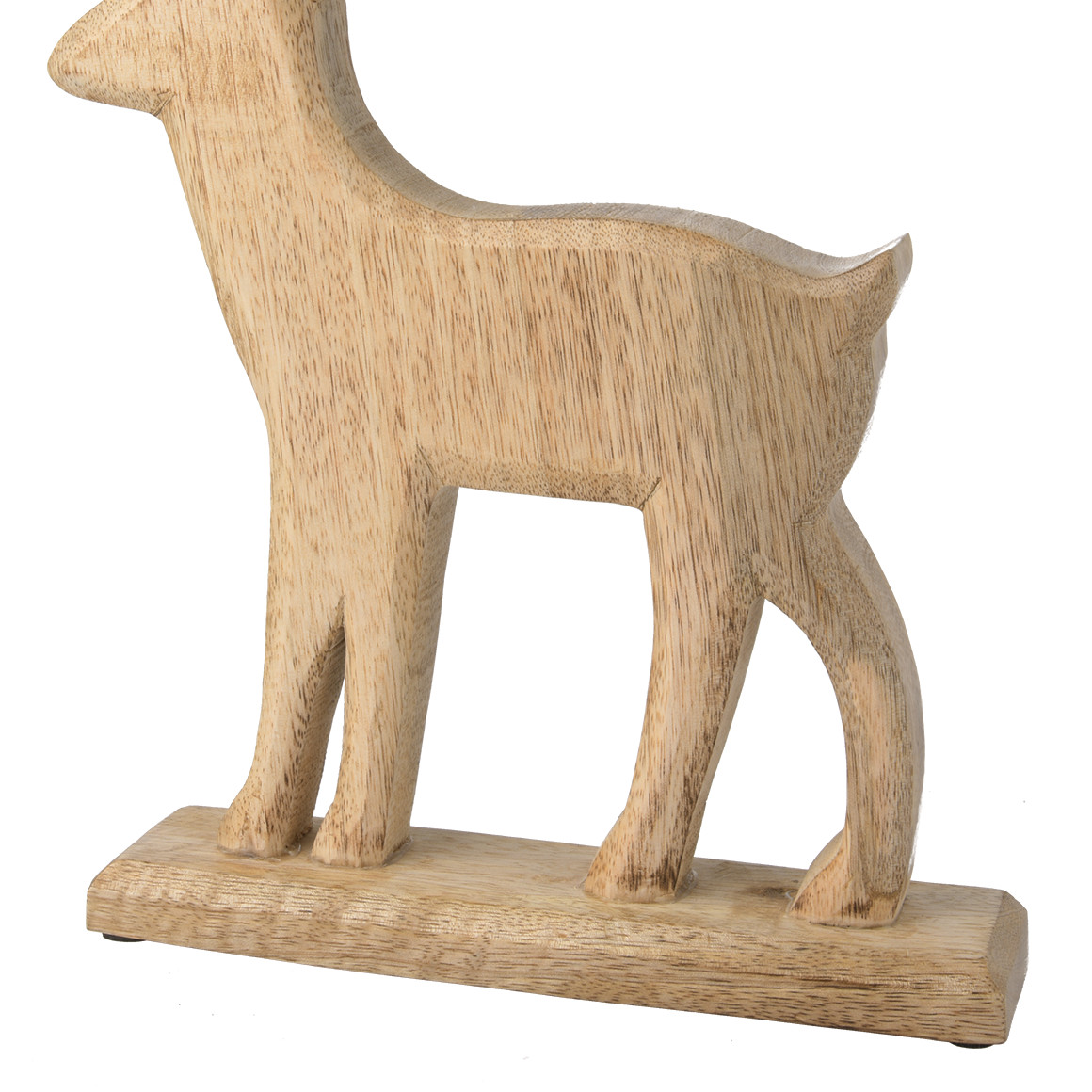 Großes Deko-Rentier aus Holz