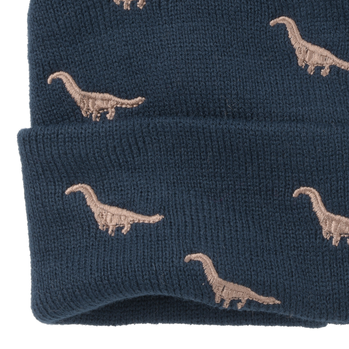 Jungen Mütze mit Dino-Stickerei