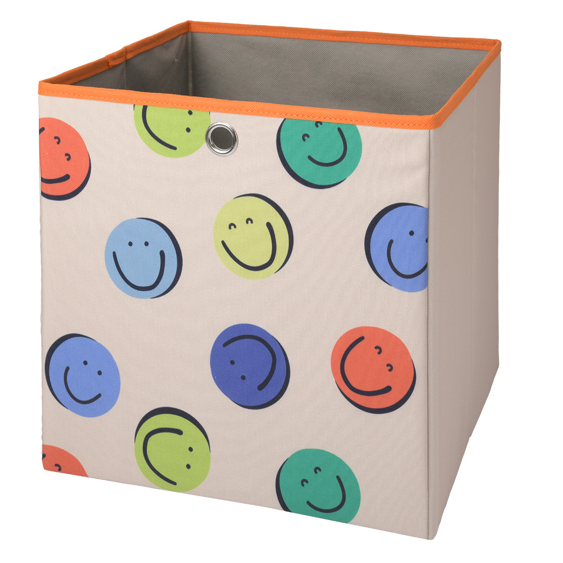 Aufbewahrungsbox mit Emoji-Motiven