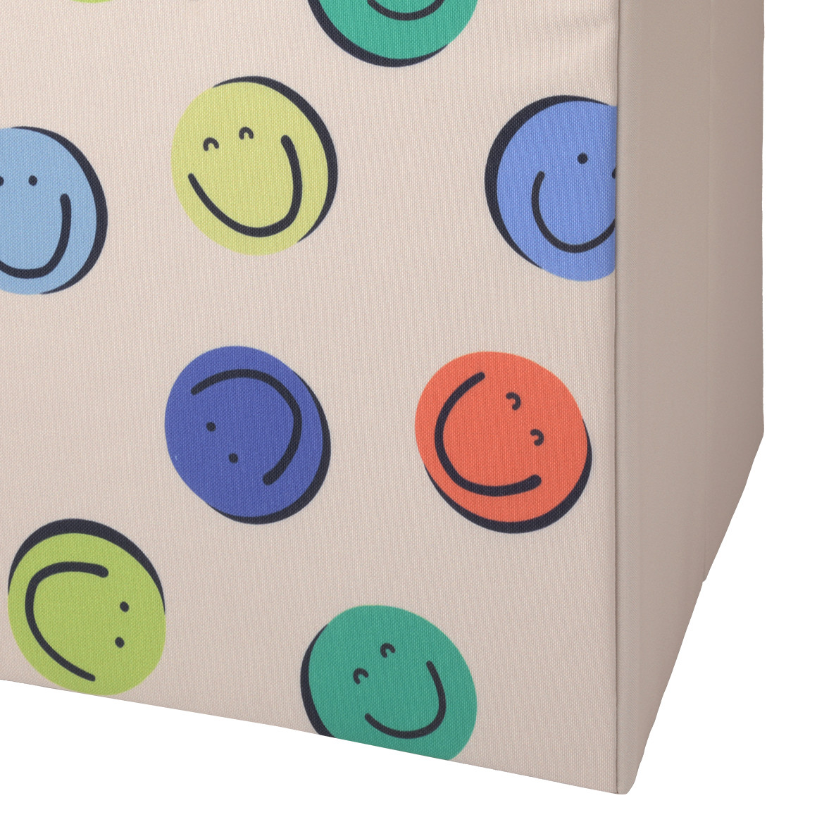 Aufbewahrungsbox mit Emoji-Motiven