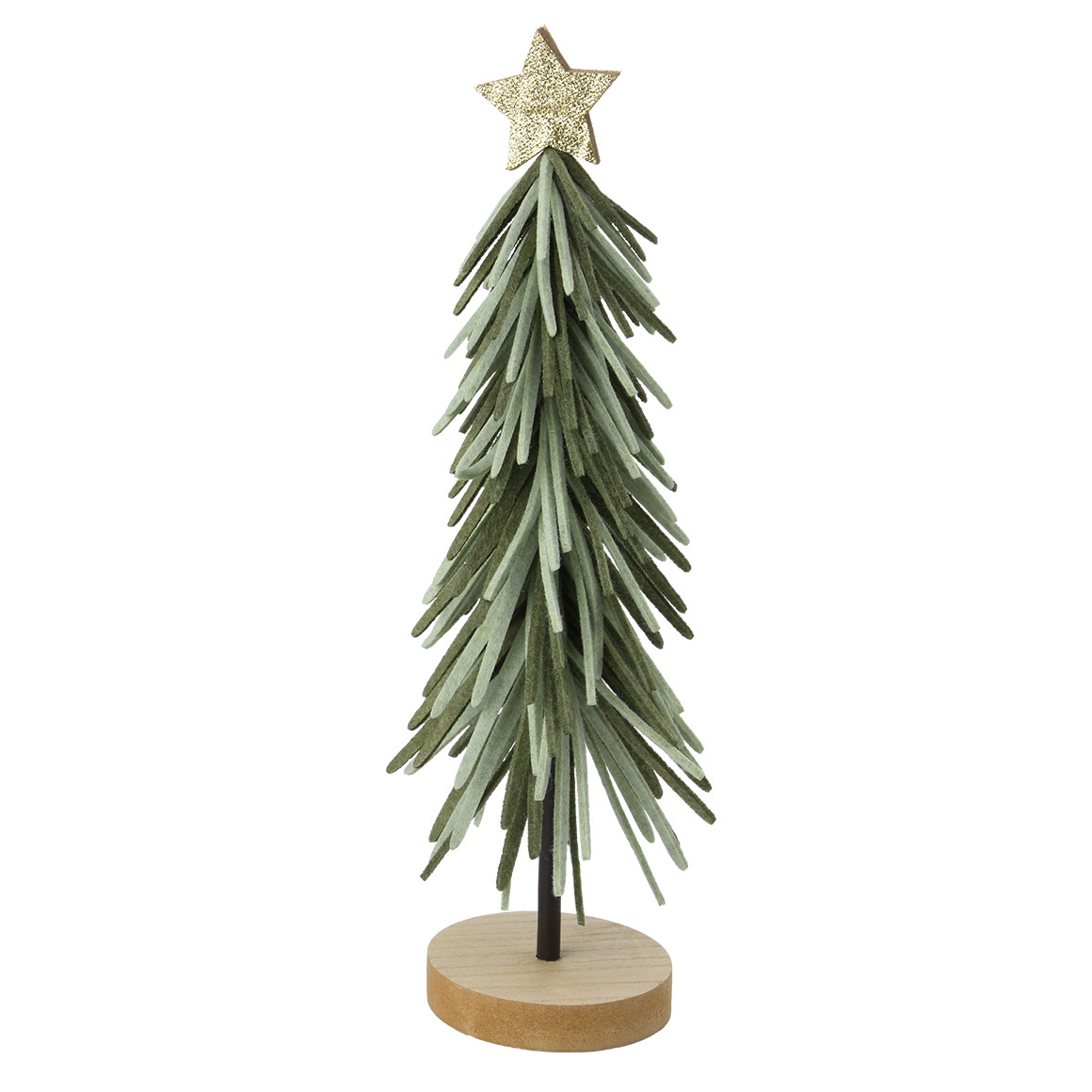 Kleiner Deko-Tannenbaum aus Filz