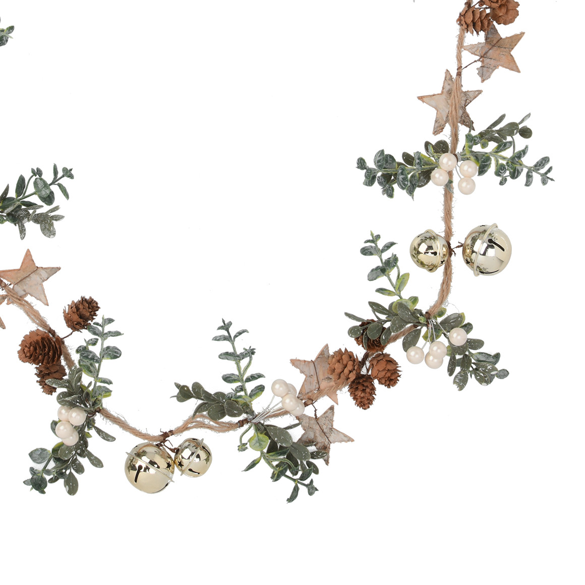 Deko-Girlande im weihnachtlichen Design