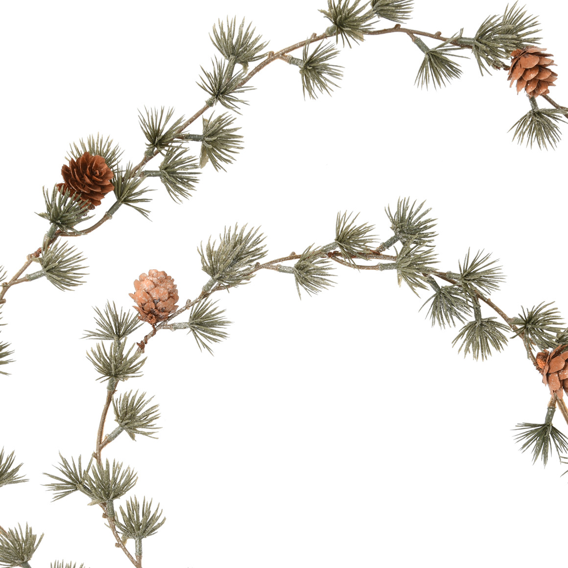 Deko-Girlande im weihnachtlichen Design