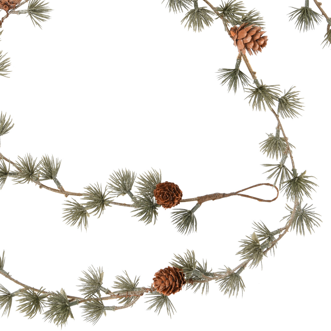 Deko-Girlande im weihnachtlichen Design