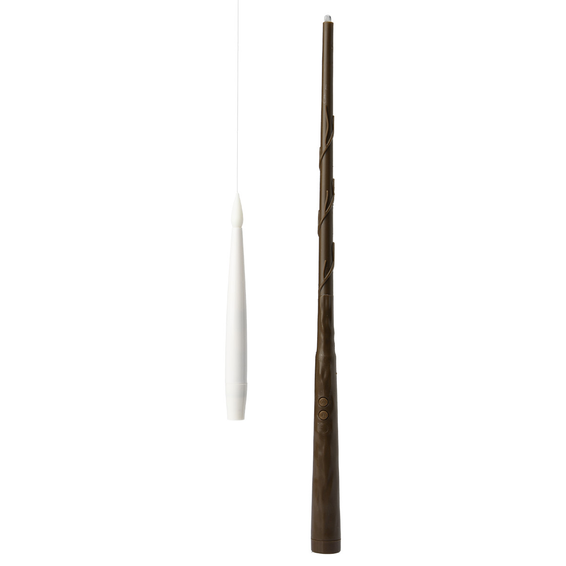 10 schwebende LED-Kerzen mit Zauberstab