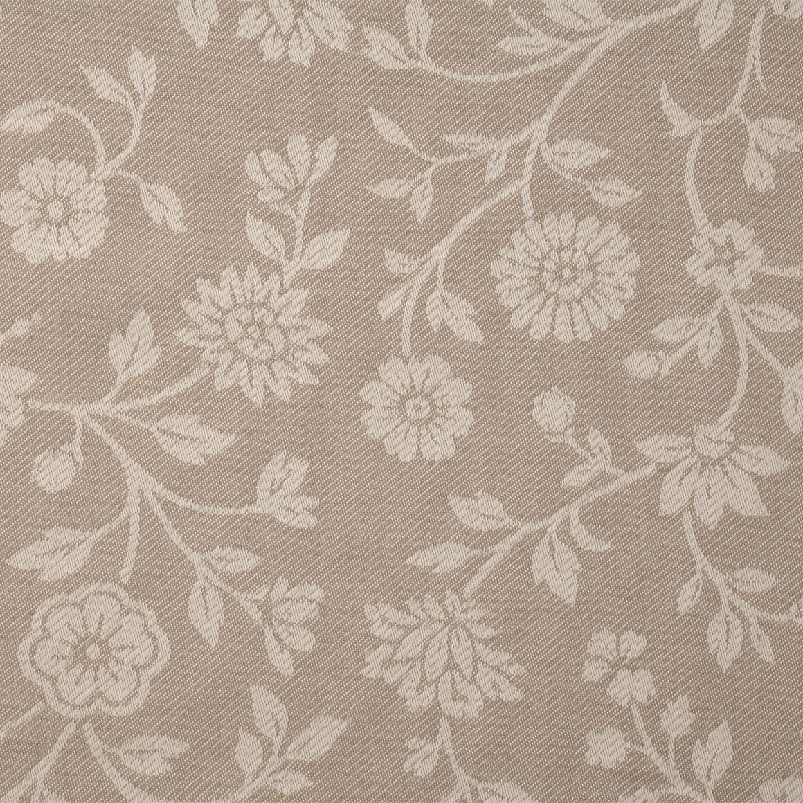 Tischdecke mit floralen Motiven