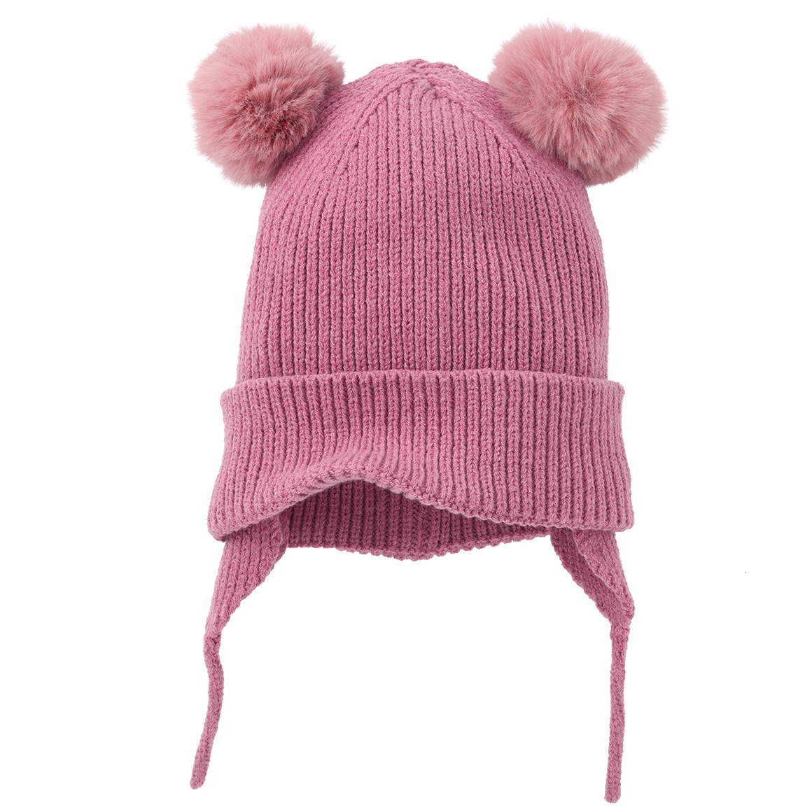 Baby Strickmütze mit Öhrchen