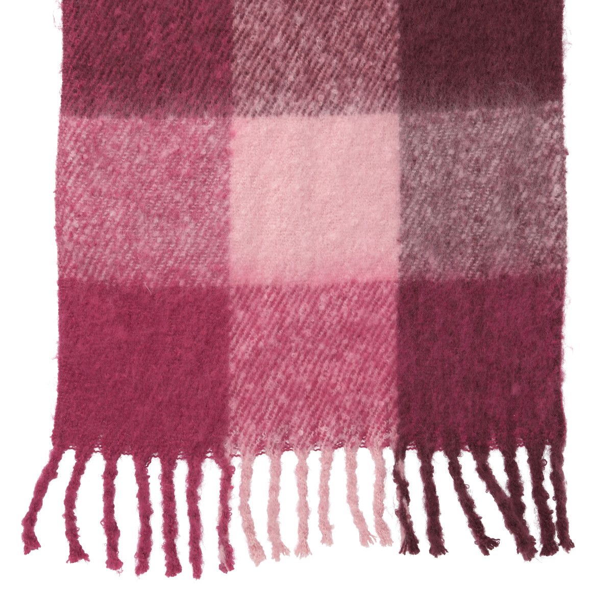 Mädchen Winterschal mit Fransen