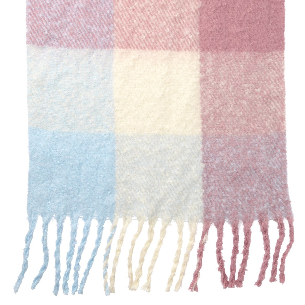 Mädchen Winterschal mit Fransen