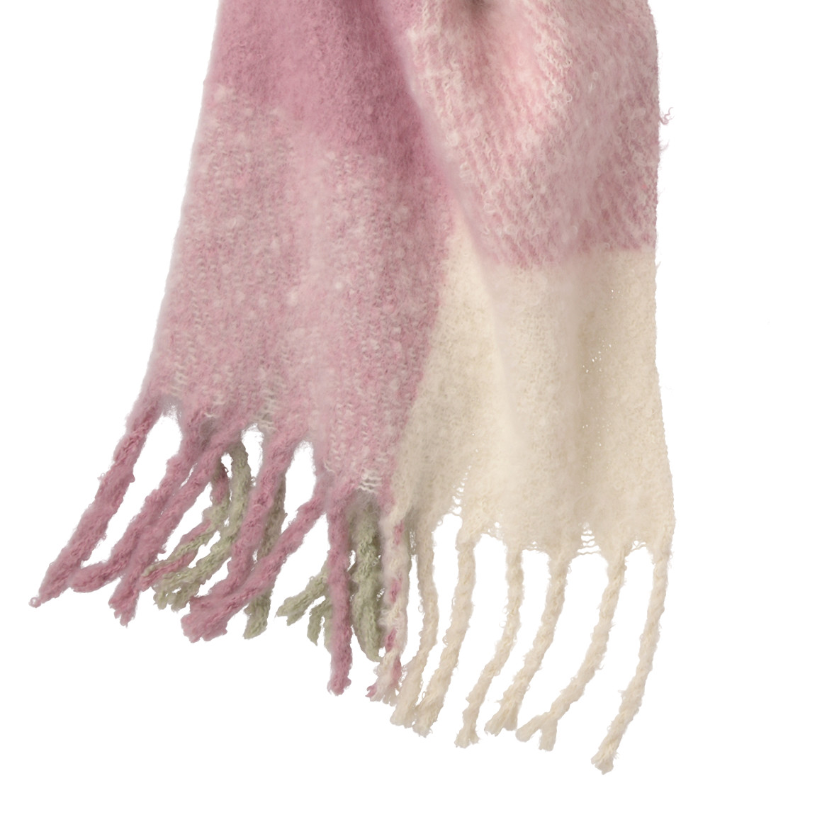 Mädchen Winterschal mit Fransen