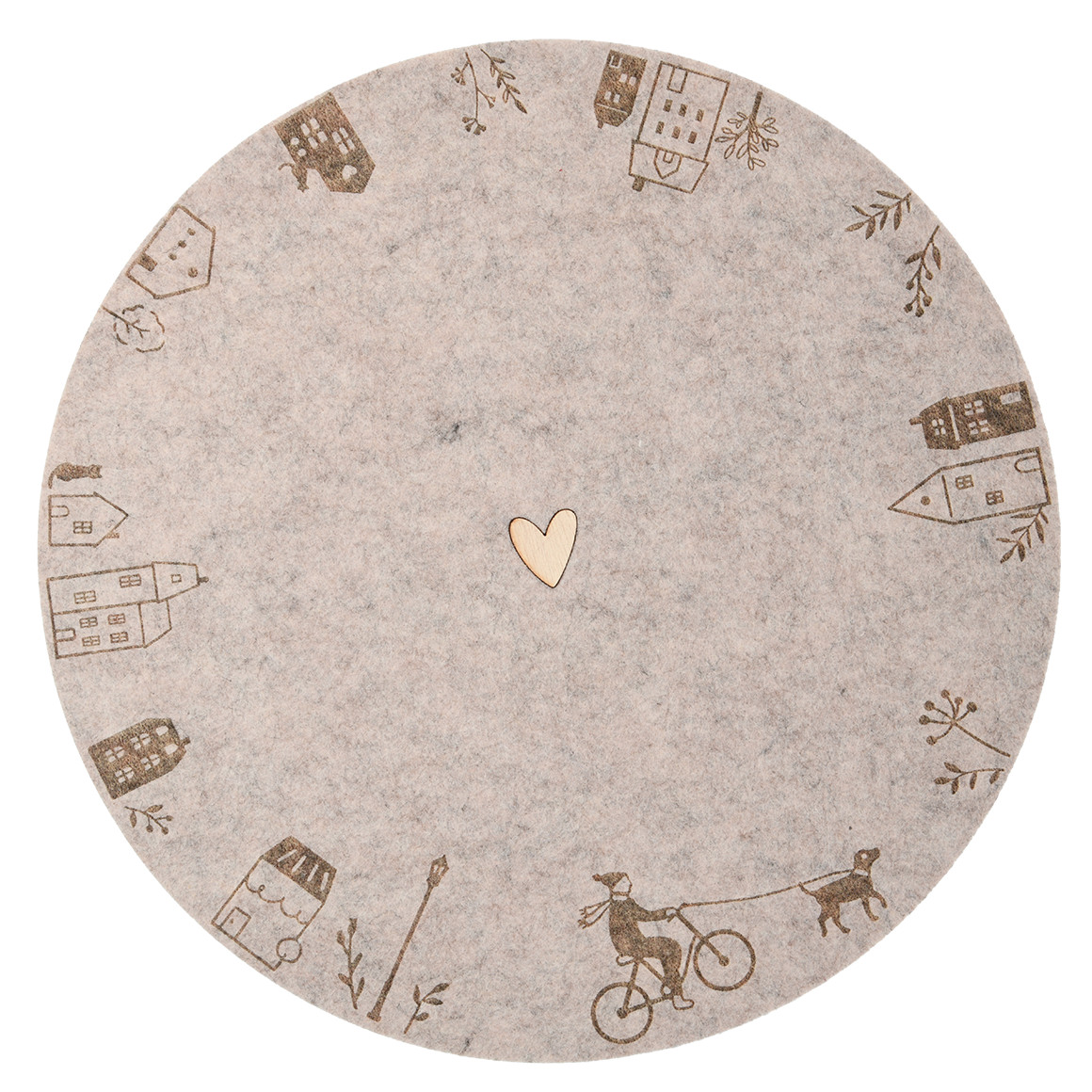 Platzset mit Herbst-Motiven