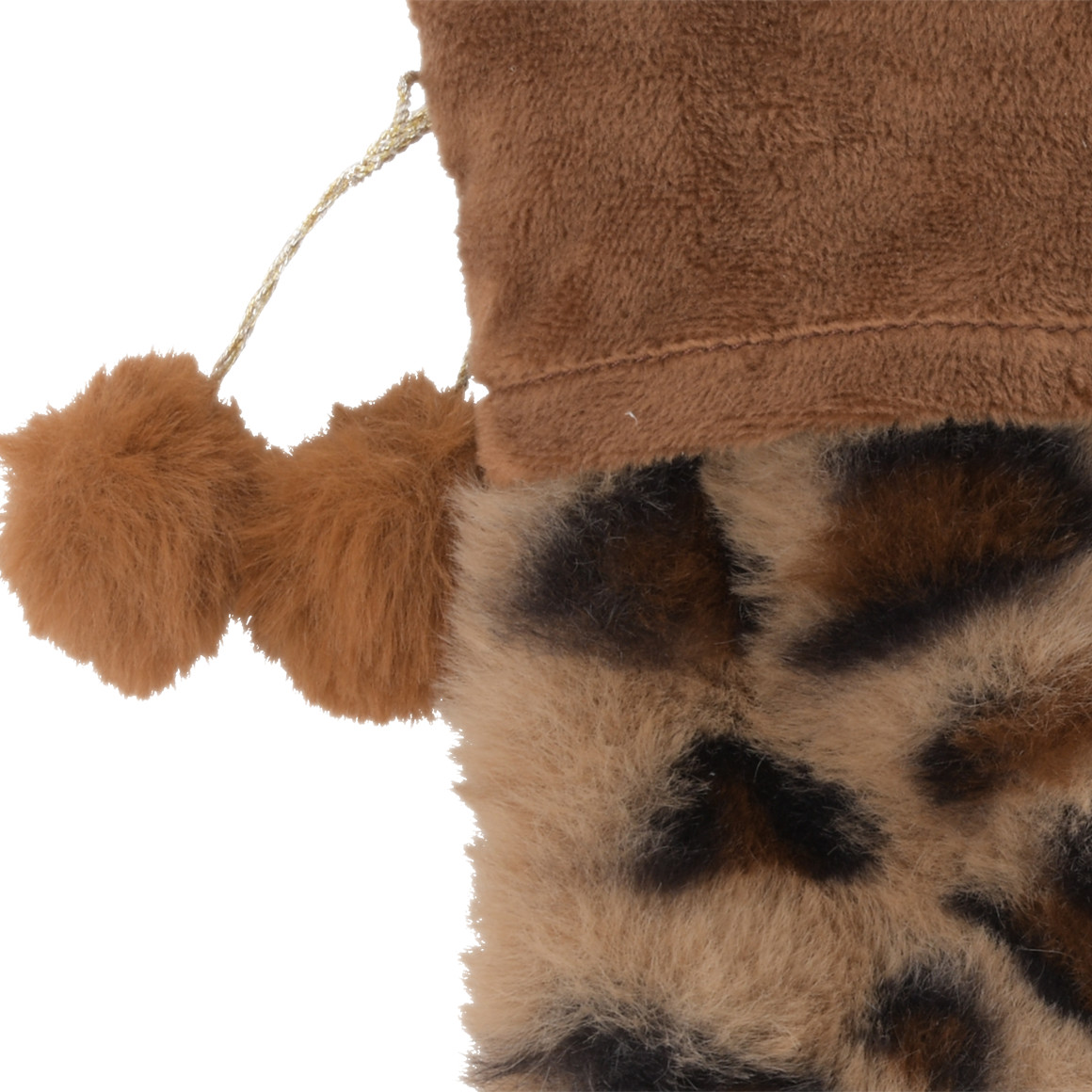 Deko-Hänger Stiefel mit Leo-Muster