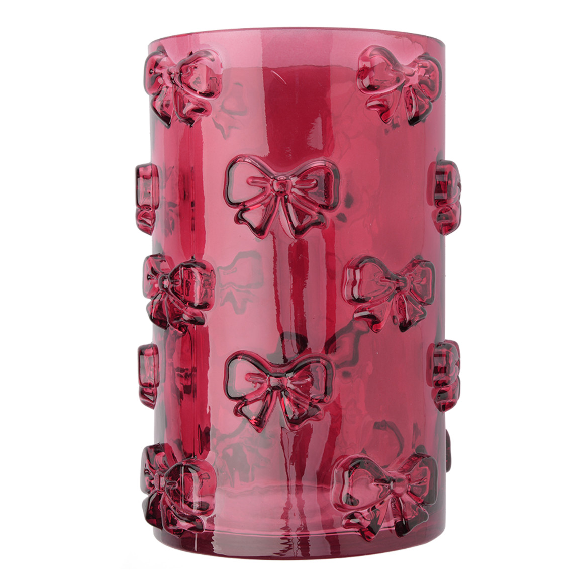 Vase mit Schleifen