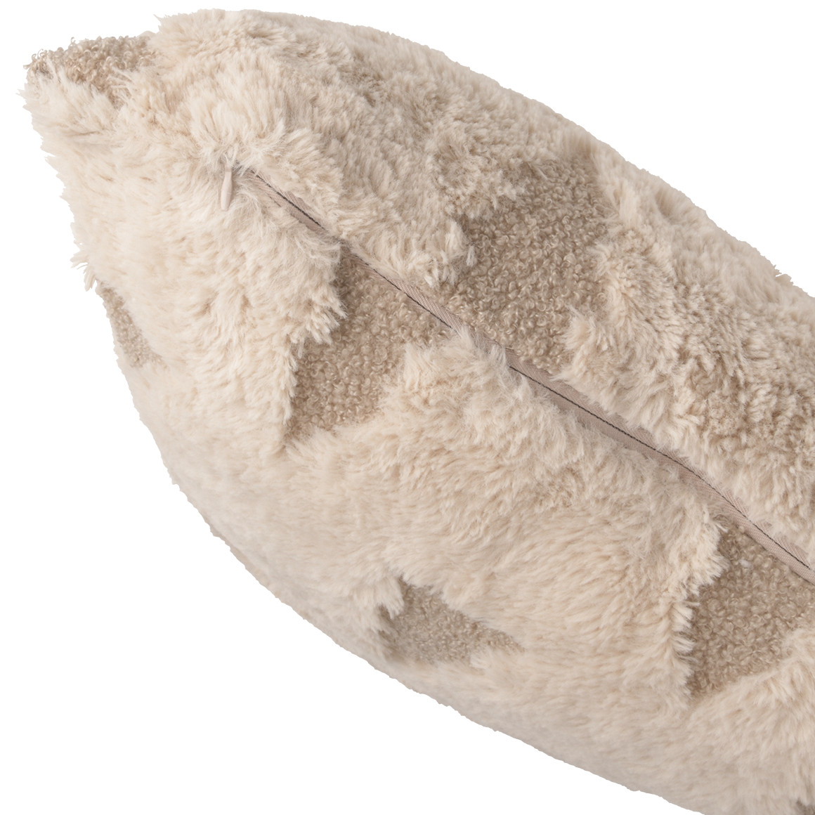 Kissenhülle aus Teddyplüsch