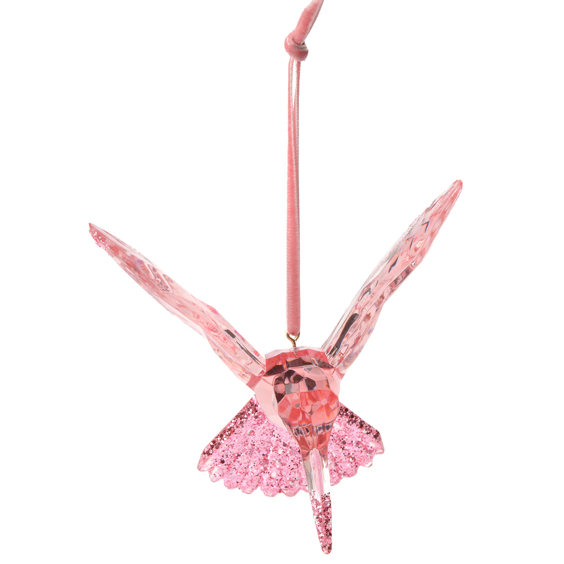 Baumschmuck Kolibri mit Glitzer