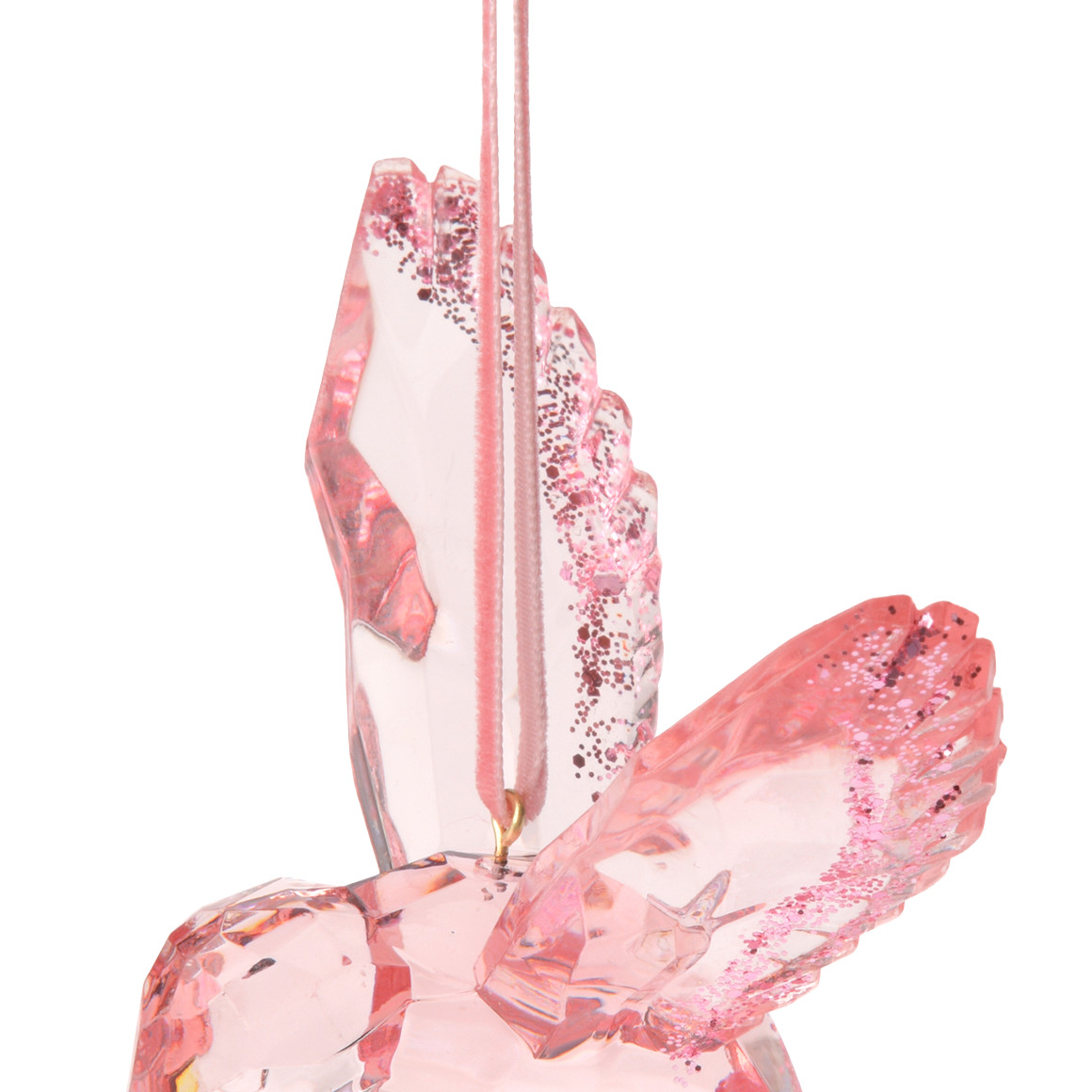 Baumschmuck Kolibri mit Glitzer