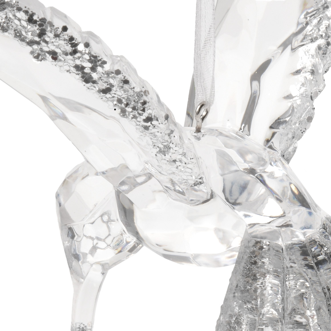 Baumschmuck Kolibri mit Glitzer