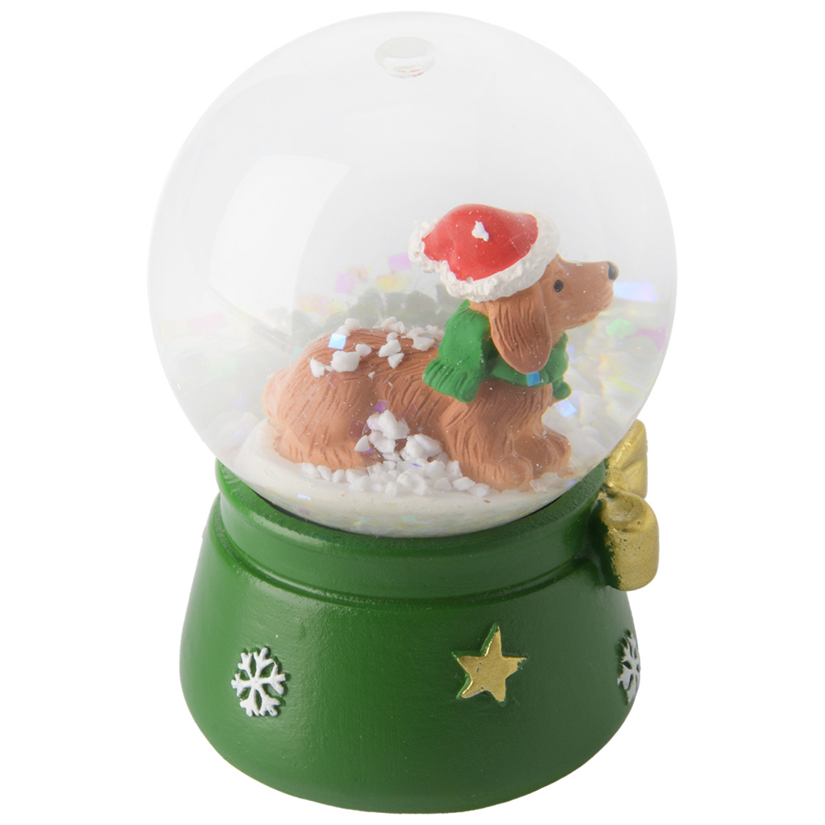 Schneekugel im weihnachtlichen Design