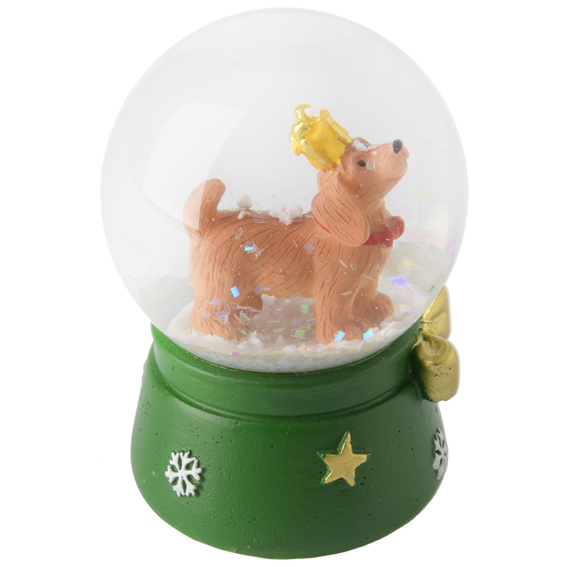Schneekugel im weihnachtlichen Design
