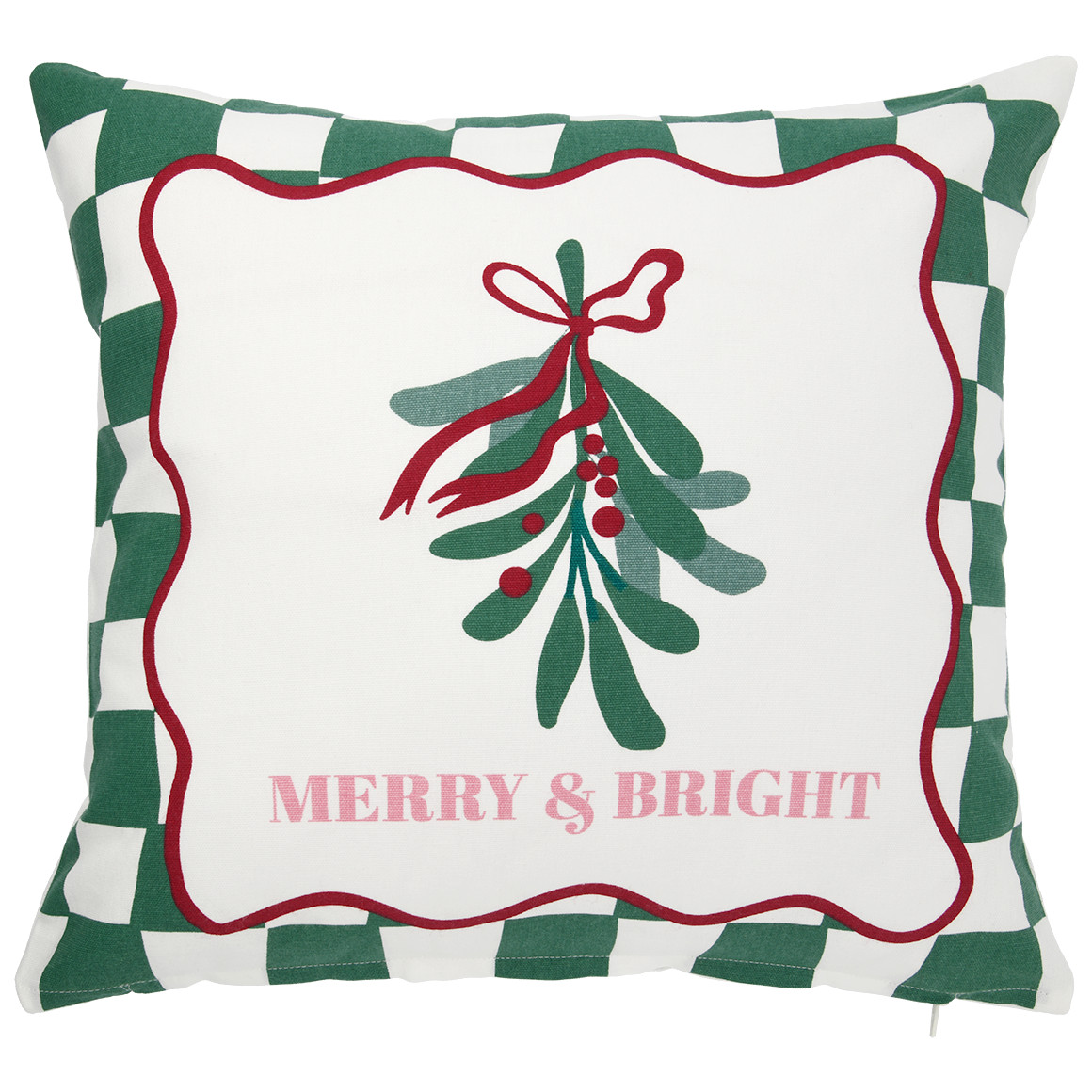 Kissenhülle im weihnachtlichen Design