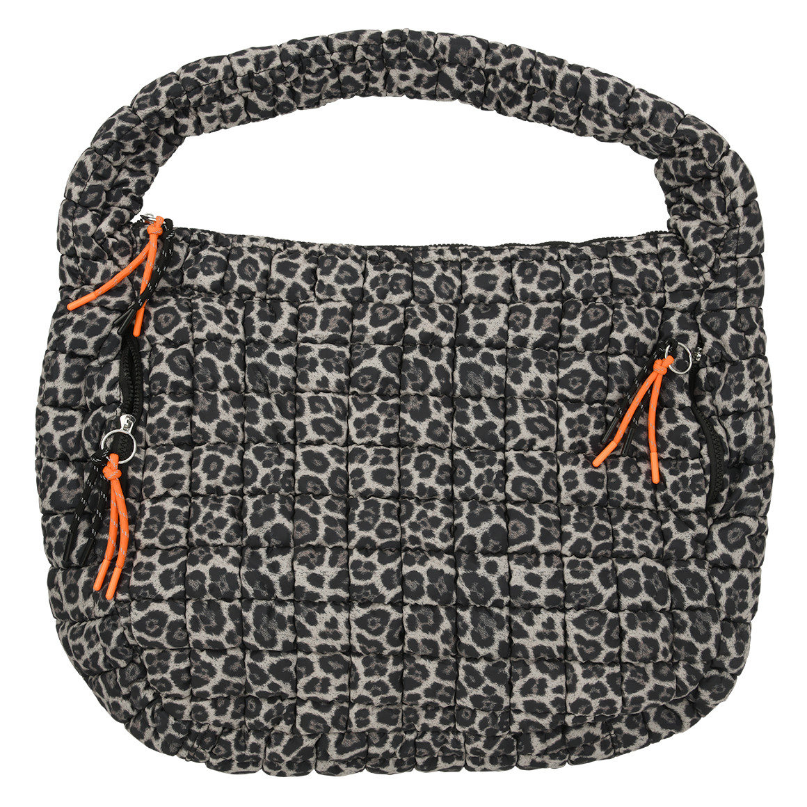 Gesteppter Shopper mit Zipper