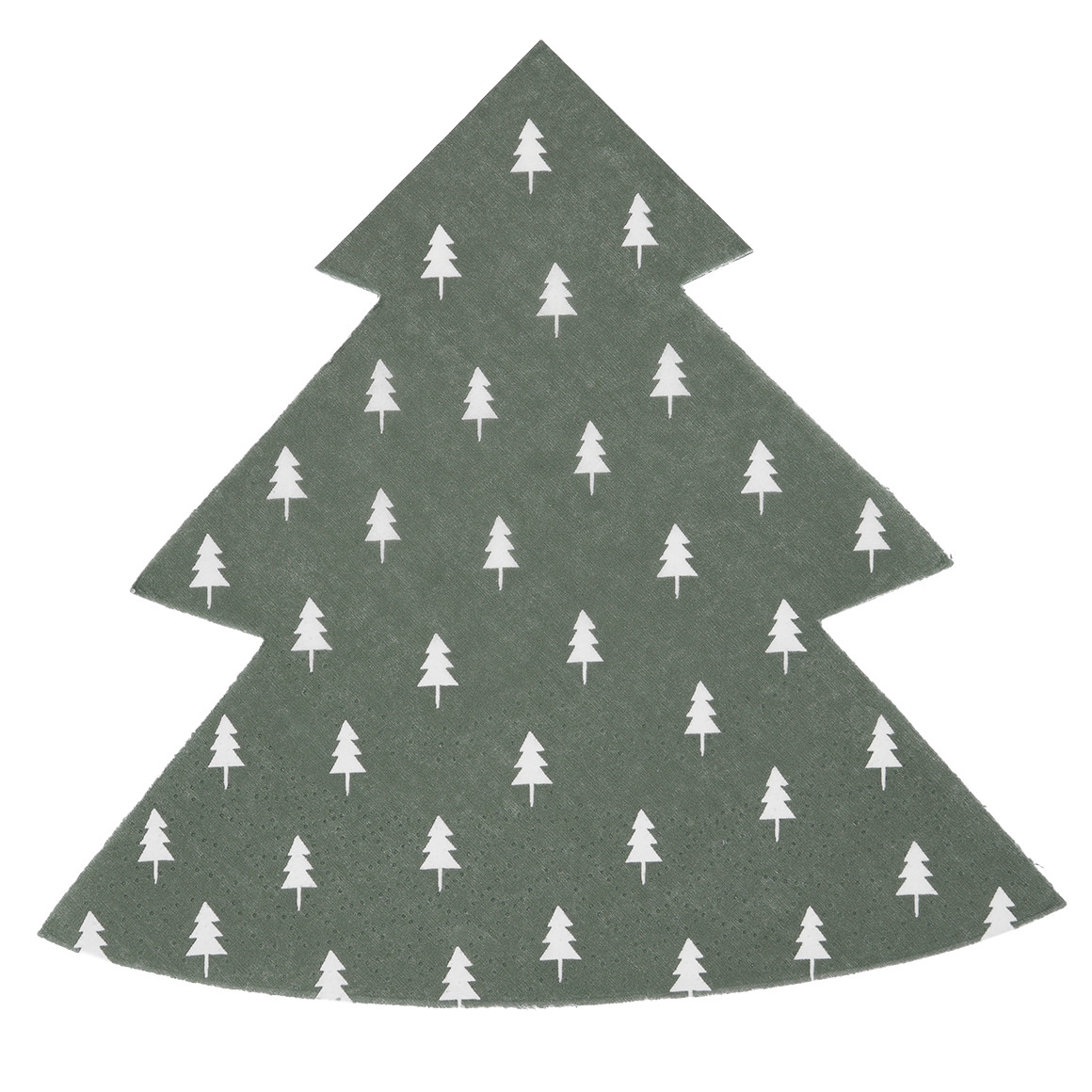 12 Servietten im weihnachtlichen Design