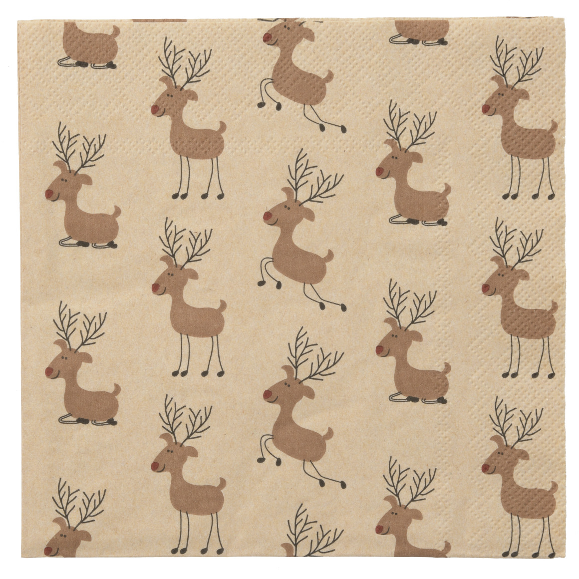 20 Servietten im weihnachtlichen Design