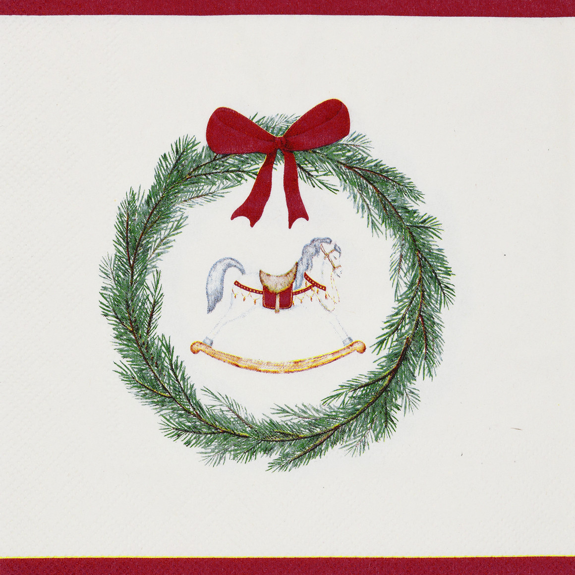 20 Servietten im weihnachtlichen Design