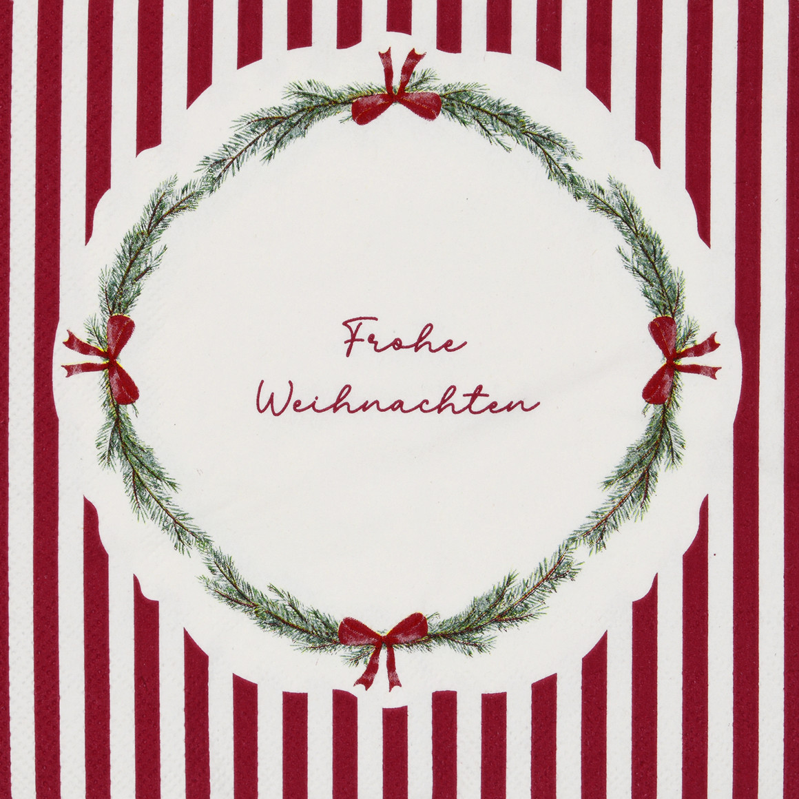 20 Servietten im weihnachtlichen Design