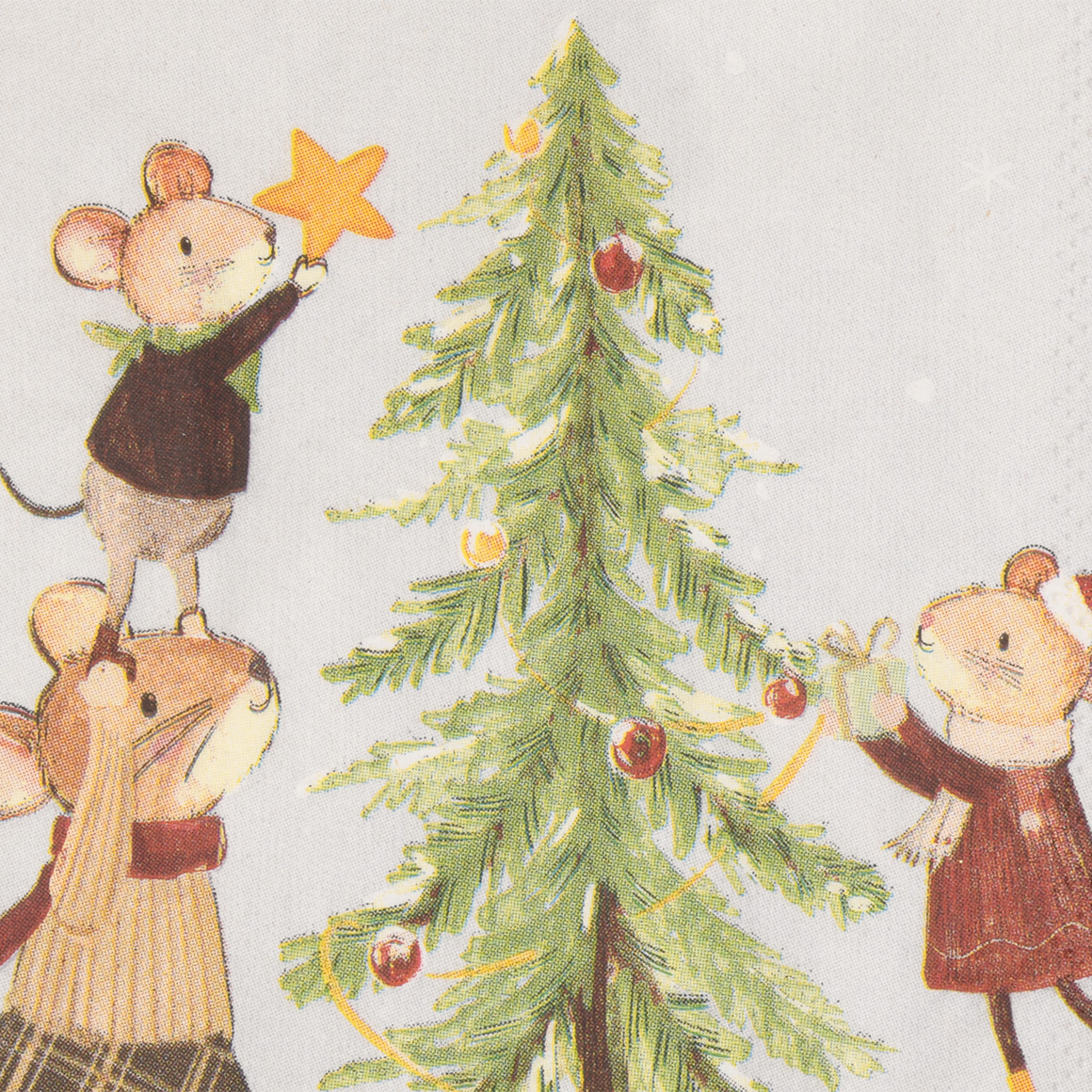20 Servietten im weihnachtlichen Design