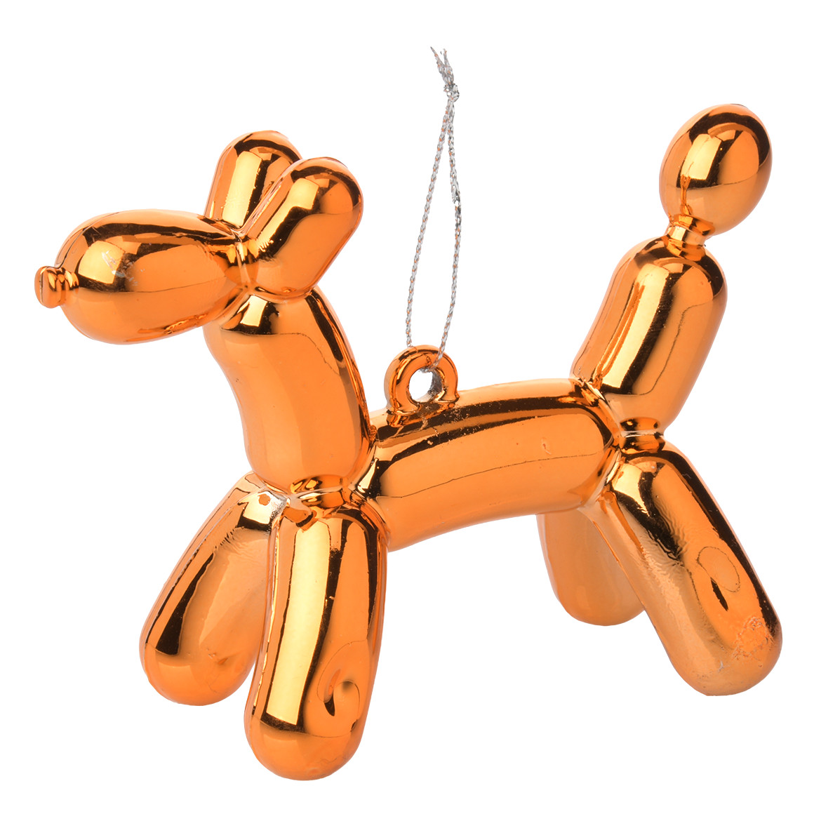 Baumschmuck Ballon-Hund glänzend