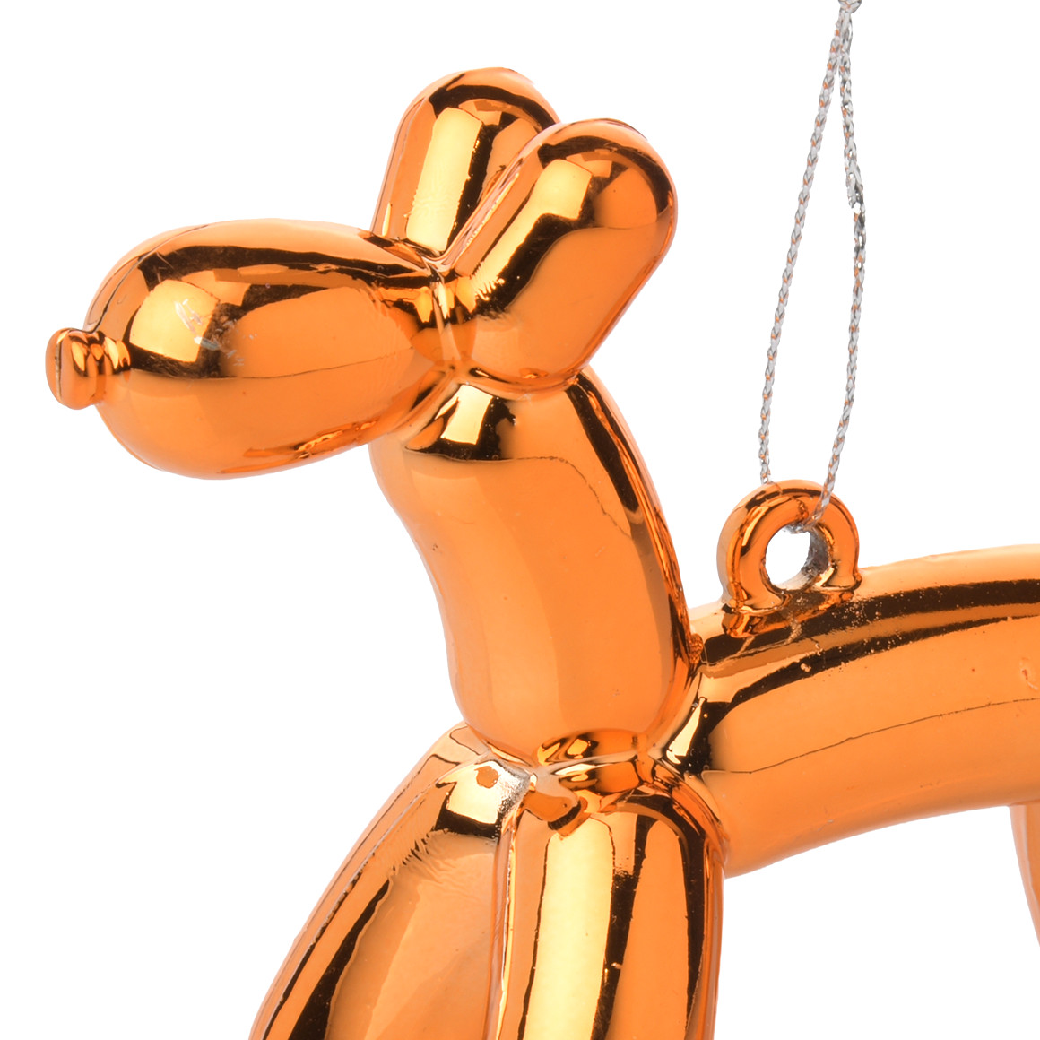 Baumschmuck Ballon-Hund glänzend