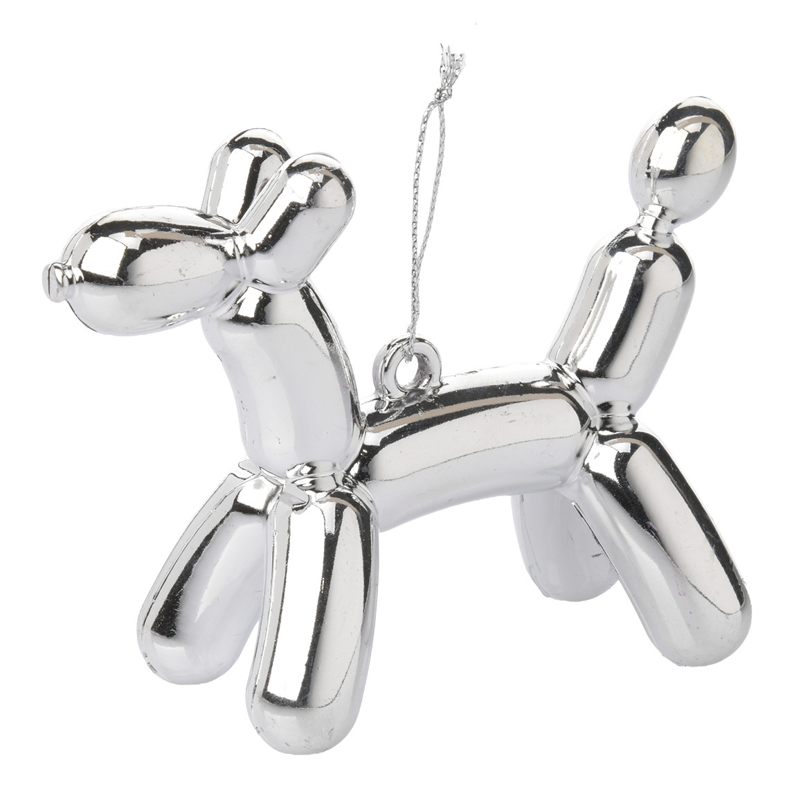 Baumschmuck Ballon-Hund glänzend