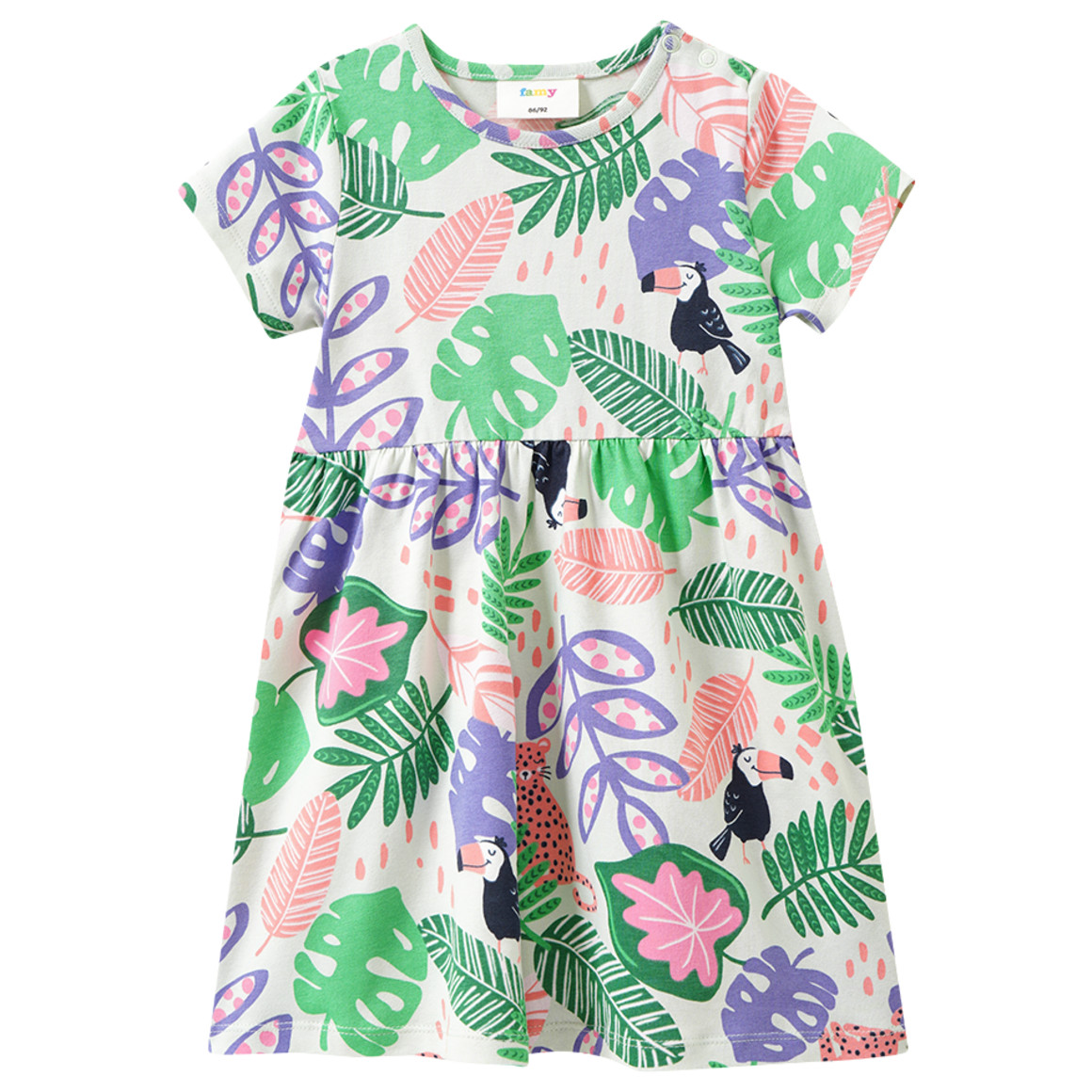 Baby Kleid mit Allover-Muster