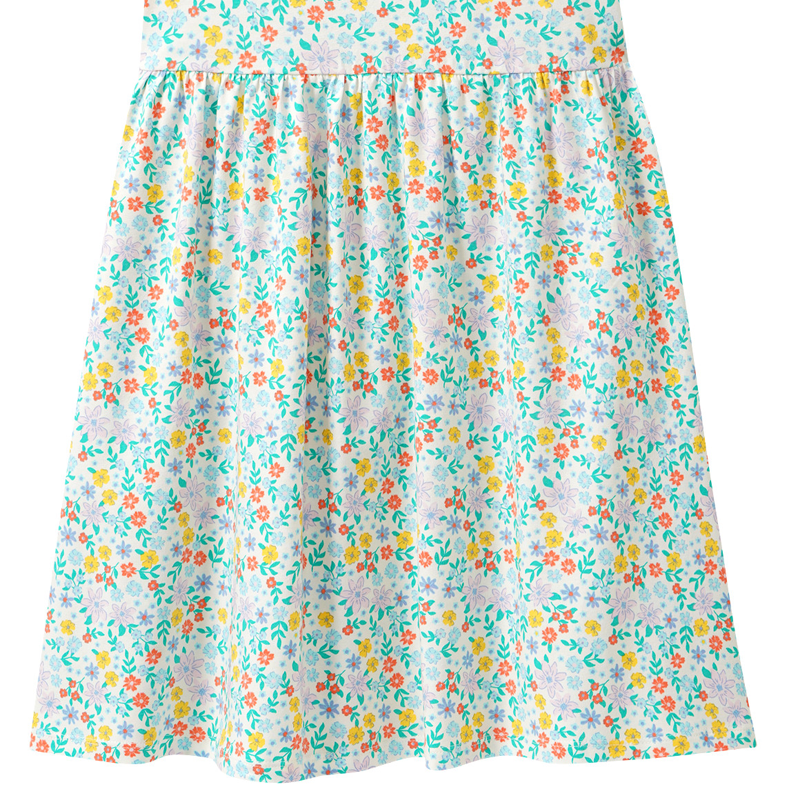 Mädchen Kleid mit Allover-Muster