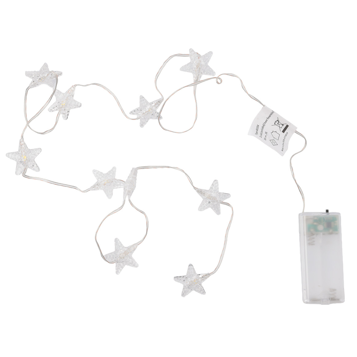 LED-Lichterkette mit Sternen