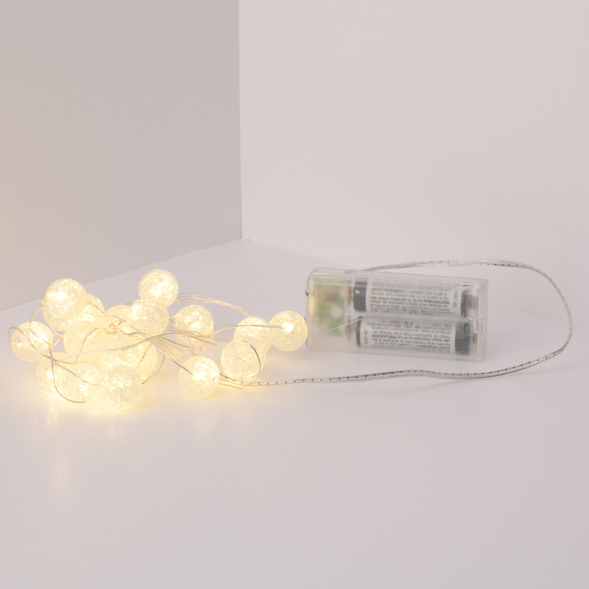 LED-Lichterkette mit Kugeln