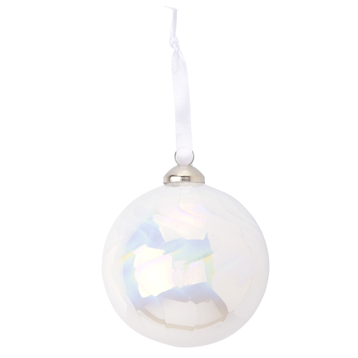 Weihnachtskugel mit Schimmer