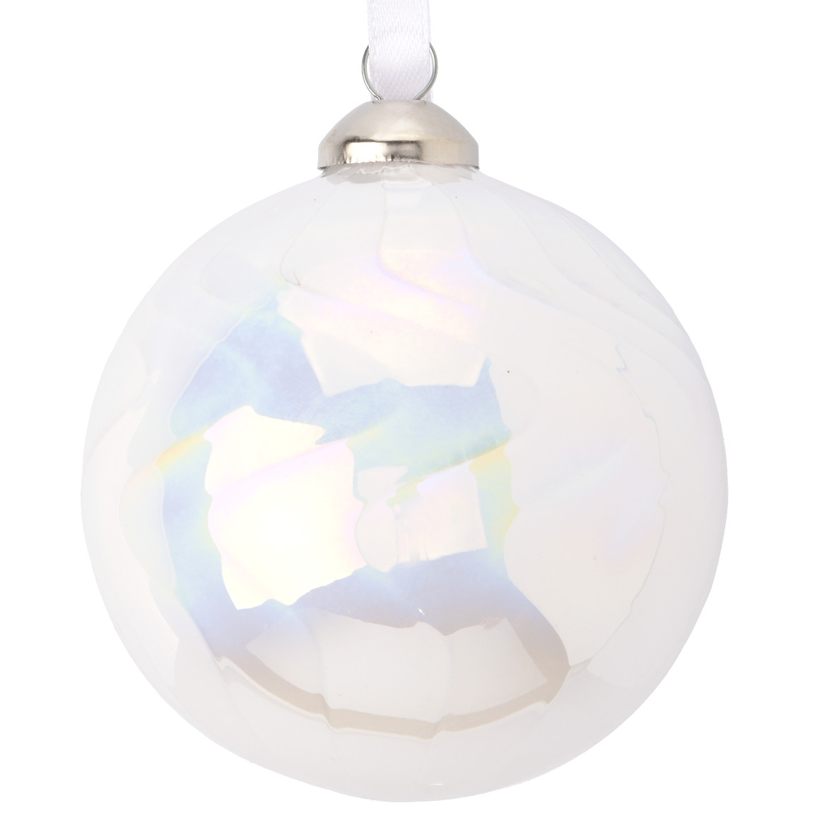 Weihnachtskugel mit Schimmer