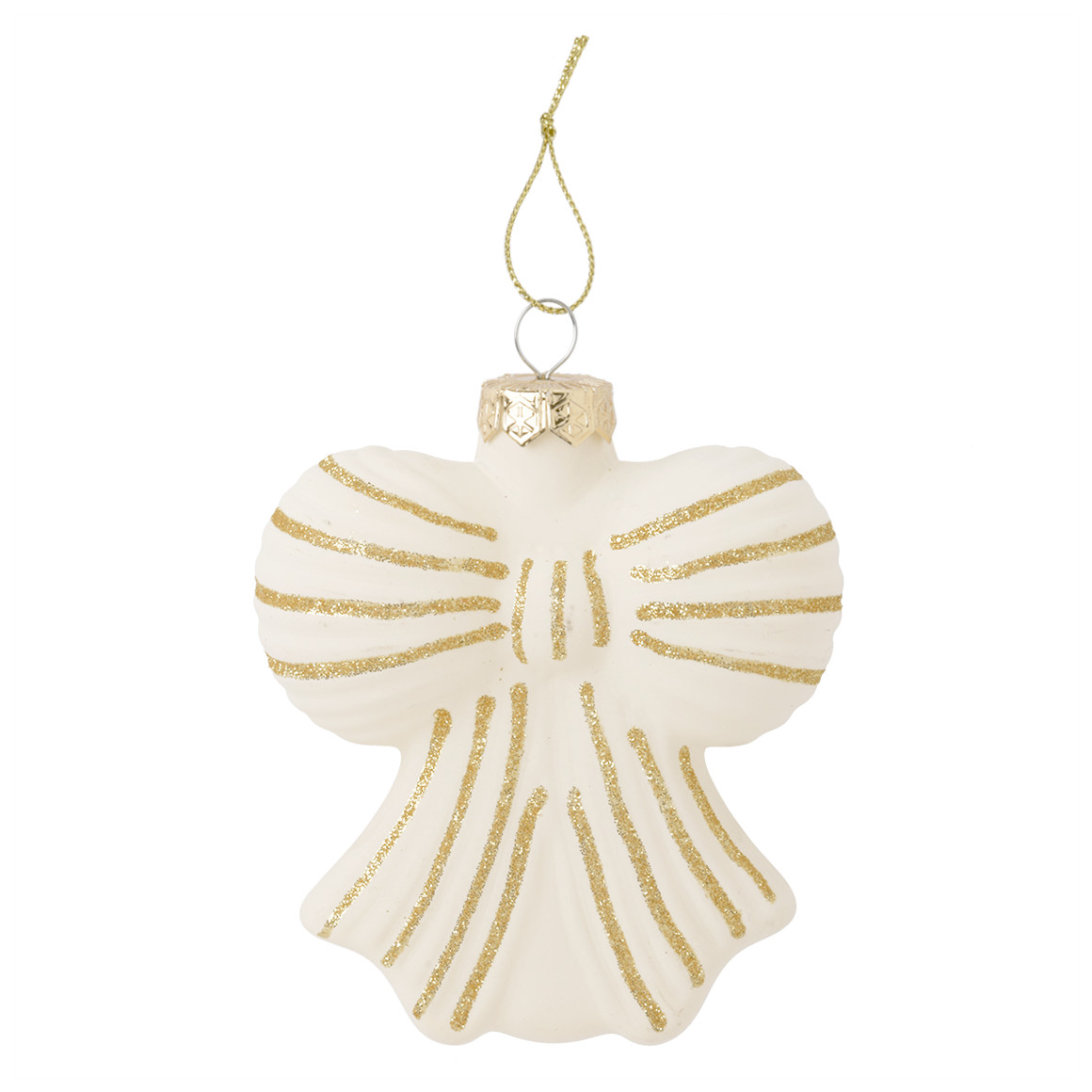 Baumschmuck Schleife mit Glitzer