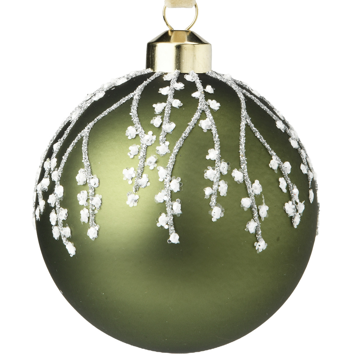 Weihnachtskugel ca. 8 cm