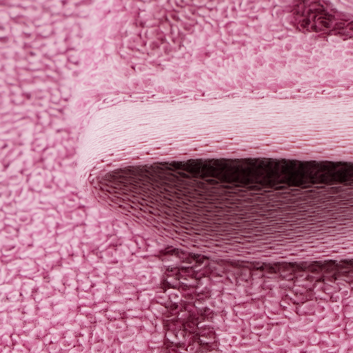 Waschhandschuh mit Herz-Allover